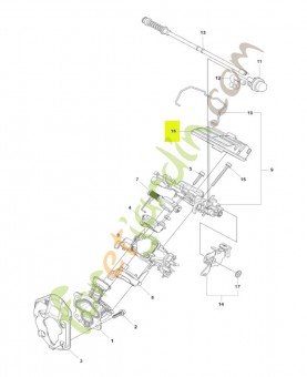Filtre à air Husqvarna ref. 544080803