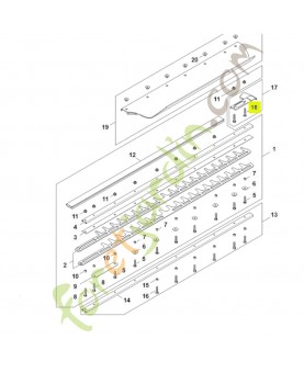 Vis cylindrique IS-M5x30 9022-341-1070- Pièce de détachée Sithl