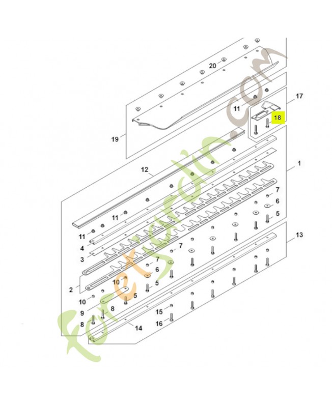 Vis cylindrique IS-M5x30 9022-341-1070- Pièce de détachée Sithl