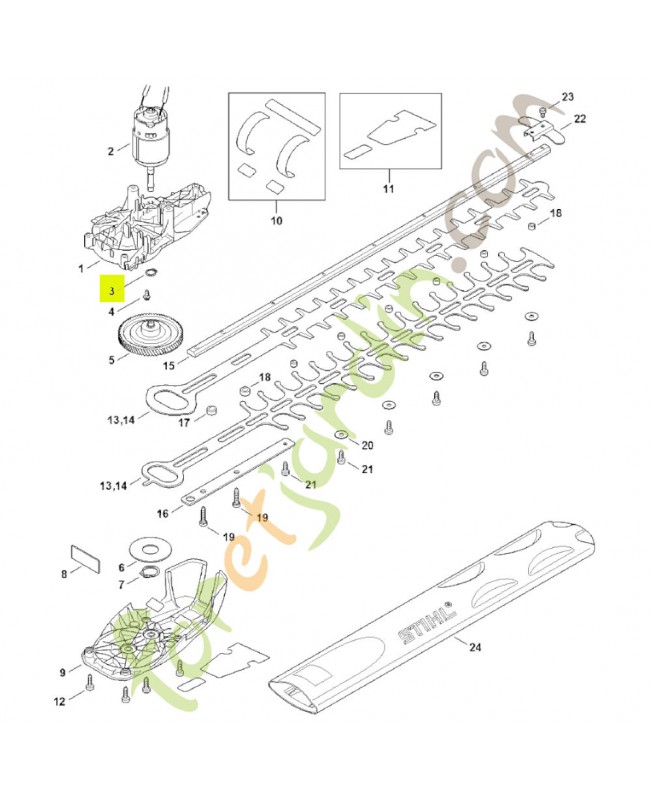 Circlips 9 x 1.9455-621-0750 - Pièce de détachée Sithl