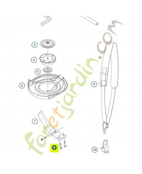 Vis 574181501. Pièce de rechange Husqvarna