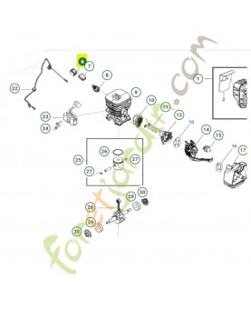 Interrupteur réf 545049311 - Pièce détachée Husqvarna