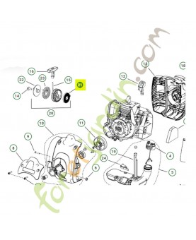 Ressort 545008087- Pièce de détachée Husqvarna