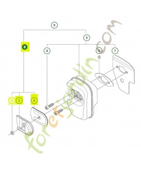 Kit  545008027- Pièce de détachée Husqvarna