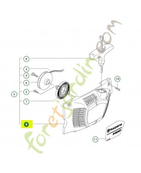 Carter du lanceur 544973501 - Pièce de détachée Husqvarna