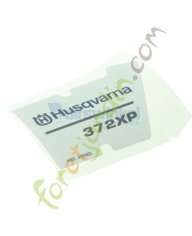 Autocollant 537230201 husqvarna Remplace référence 537086507