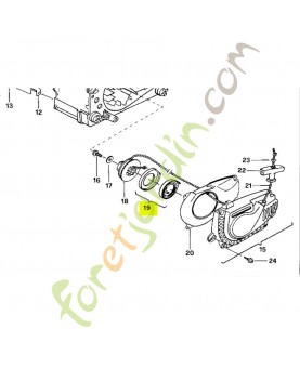 Ressort de rappel 538000134 - Pièce de détachée Husqvarna