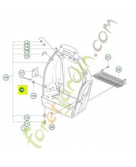 Commande starter 537215701. Pièce de rechange Husqvarna