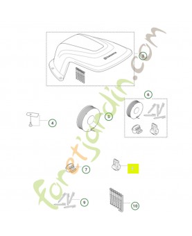 Connecteur 535129001 - Pièce détachée Husqvarna