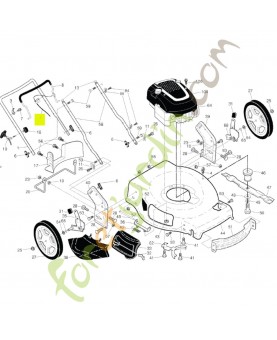 Cable 532424033 - Pièce de détachée Husqvarna