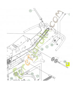 Arbre 506539404- Pièce de détachée Husqvarna