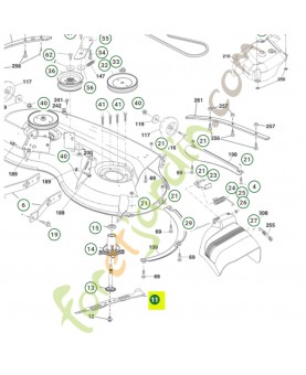 lame 581043901 - Pièce de détachée Husqvarna