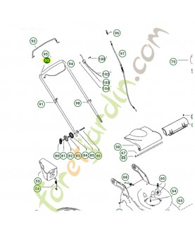 Protecteur husqvarna ref. 531210725