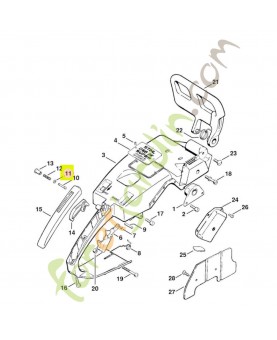 Rondelle Stihl réf  0000-958-0403