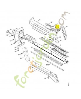 Bouchon Stihl réf 4116-791-7300 - Pièce de détachée Sithl