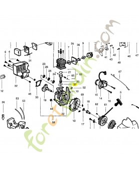 Joint cylindre husqvarna ref. 530019223 Remplace référence 530019186 ; 530019187 ; 530019180