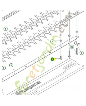Vis husqvarna réf. 525755105