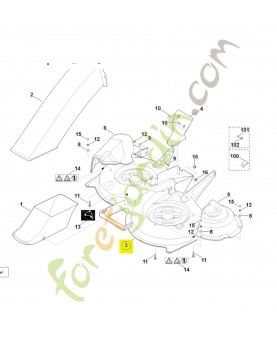 Carter Stihl réf 6160-700-8506 - Pièce de détachée Sithl