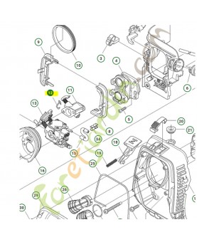 Maillon husqvarna réf....