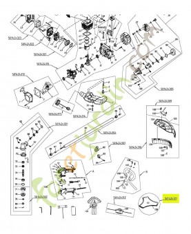 Kit de réparation husqvarna réf : 501424311