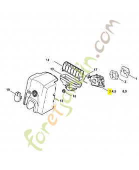 Carburateur C1Q-100335G Stihl réf 1123-120-0631
