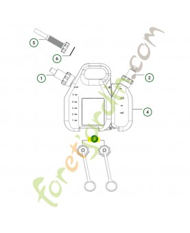 Bouchon jerrican husqvarna ref. 505698011