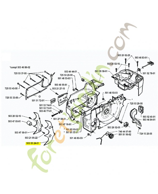 griffe 394 husqvarna ref. 503552401