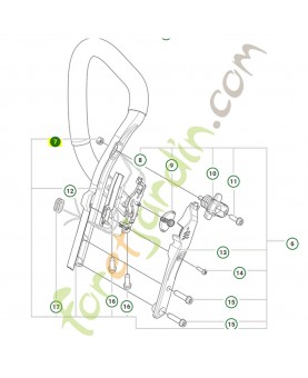 Ecrou husqvarna ref. 503222401