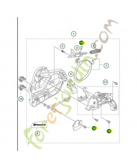 Vis husqvarna ref. 503217010