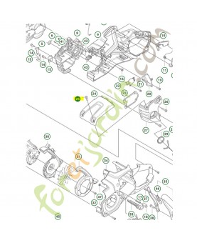 Vis carter husqvarna ref. 503215321
