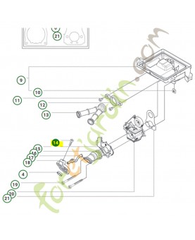 Vis husqvarna ref. 503215320