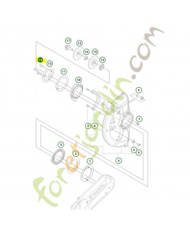 Vis husqvarna ref. 503215316