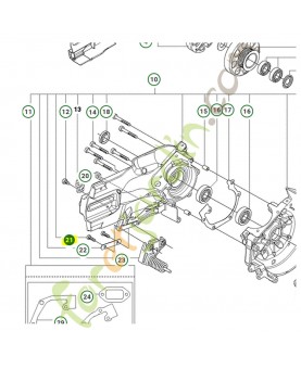 Vis husqvarna ref. 503215316