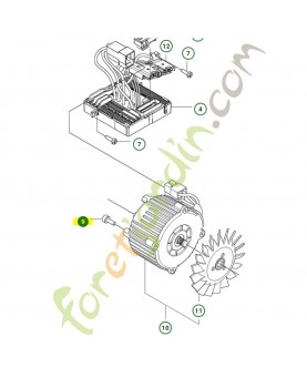 Vis husqvarna ref. 503202512