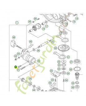 Vis husqvarna ref. 503201412