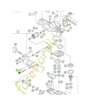 Vis husqvarna ref. 503200725 Remplace référence 729921801
