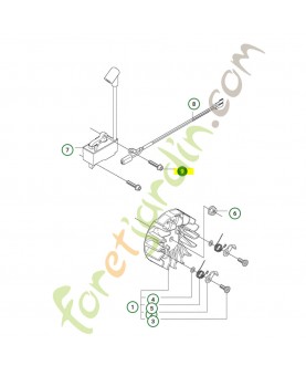Vis husqvarna ref. 503200220 Remplace référence 503200720 ; 723133101
