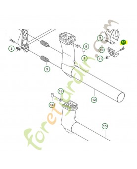 Vis husqvarna ref. 503200220 Remplace référence 503200720 ; 723133101