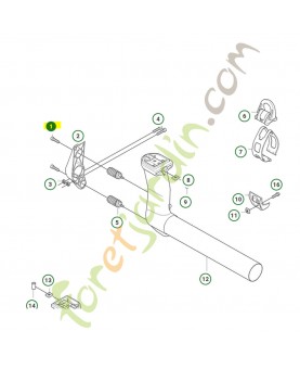Vis husqvarna ref. 503200216 Remplace référence 503200028