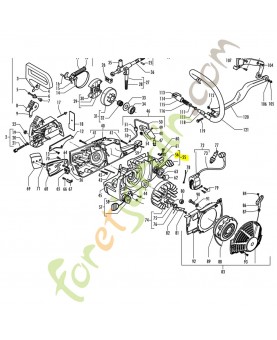 Bouchon de reservoir husqvarna ref. 503125003 Remplace référence 503125001