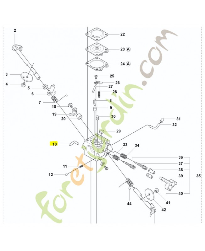 Raccord husqvarna ref. 502213701