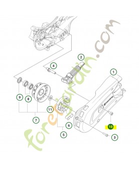 Vis husqvarna ref. 501981001 Remplace référence 589031601