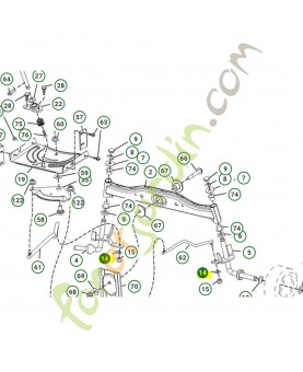 Rondelle husqvarna ref. 596238701