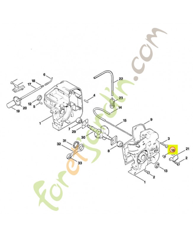 Douille Stihl réf 1125-641-4900