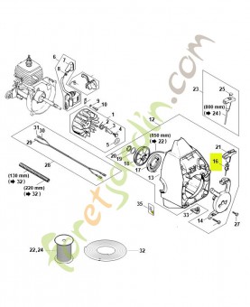 Douille stihl réf : 4130-084-9100