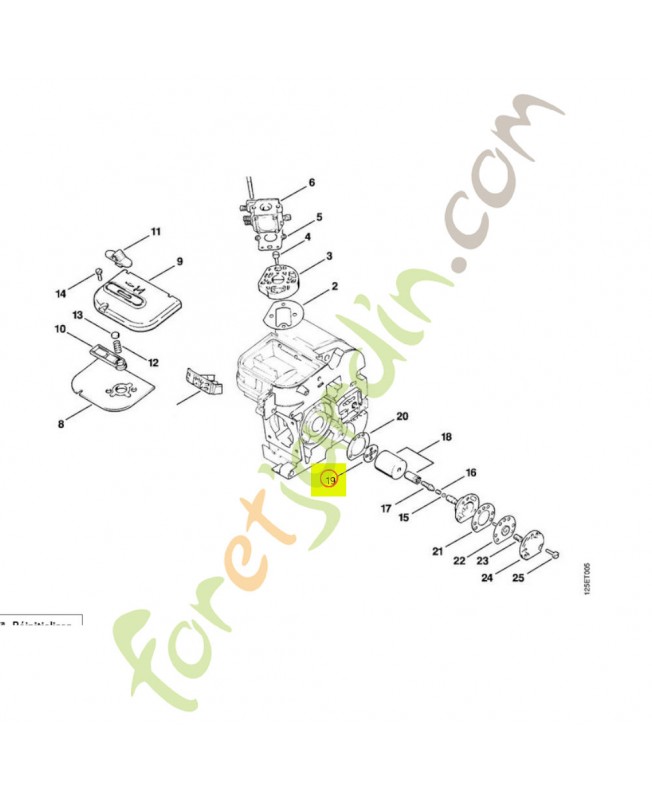 Rondelle Stihl Réf 1120-647-7810