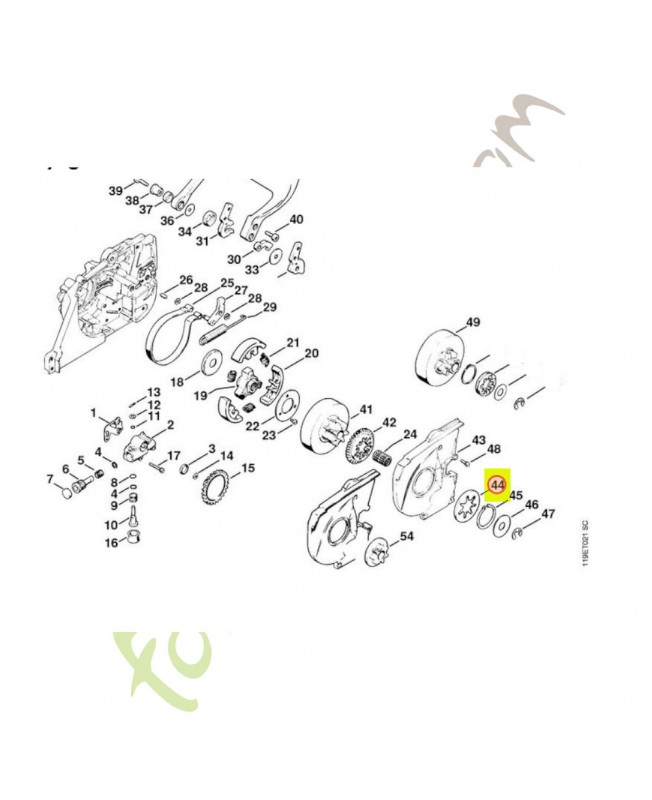 Rondelle Stihl Réf 1119-642-7800
