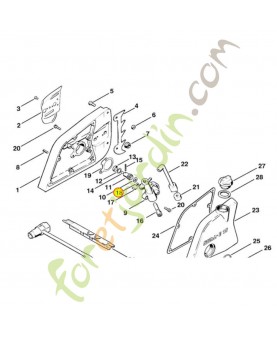 Anneau de joint 5x8,3x4,3 Stihl Réf 1108-649-5000