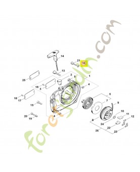 Rondelle Stihl Réf 0000-958-0514