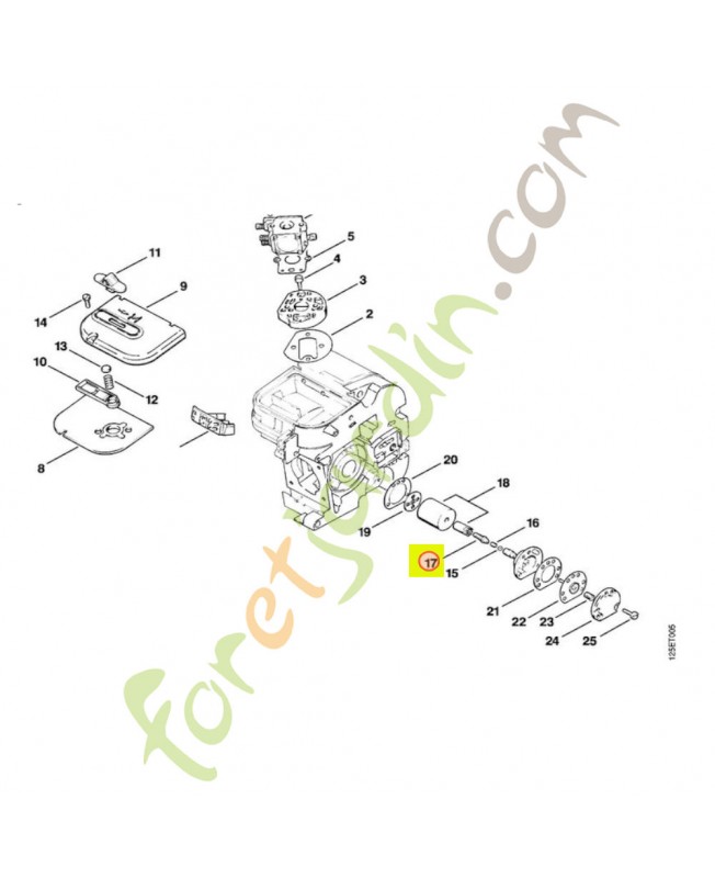 Manchon Stihl réf 0000-988-5208